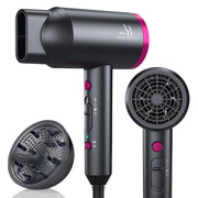 ANNE BETTY Hair Dryer with Diffuser for Curly Hair, 1800W Ionic Blow Dryer