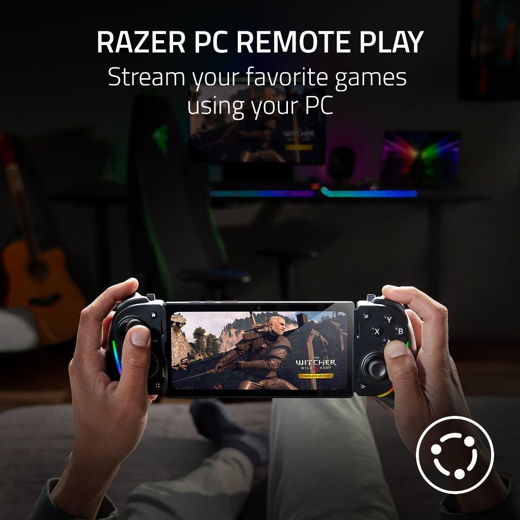 Razer Kishi Ultra Mobile Gaming Controller (USB-C) - Black