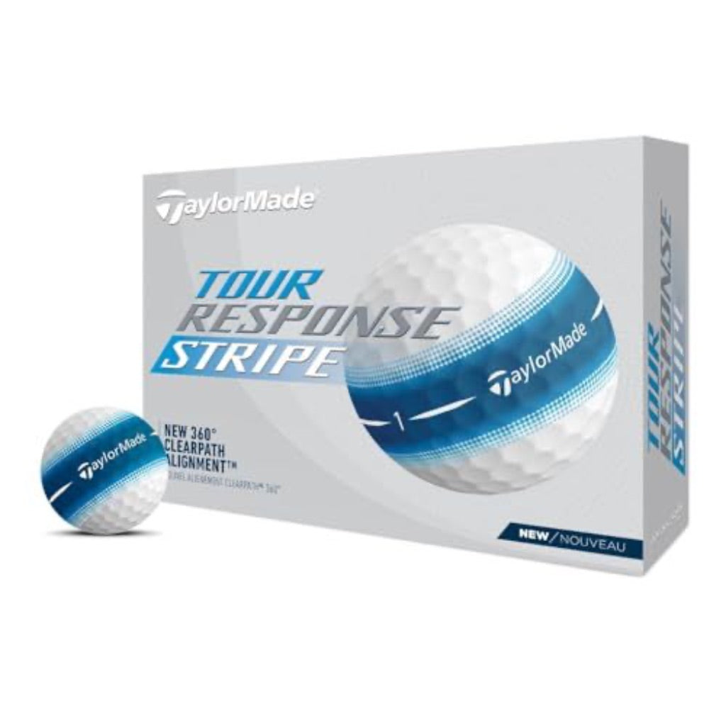 TaylorMade Tour Response Stripe 1 Dozen Golf Balls New