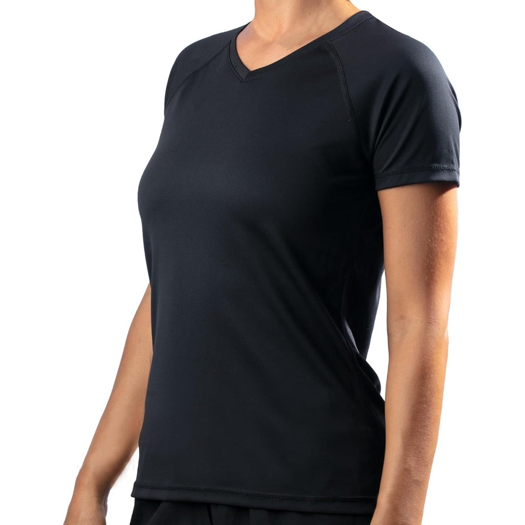 Kanu Surf womens Upf 50+ Short Sleeved Active Swim Shirt Rashguard & Workout Top XL