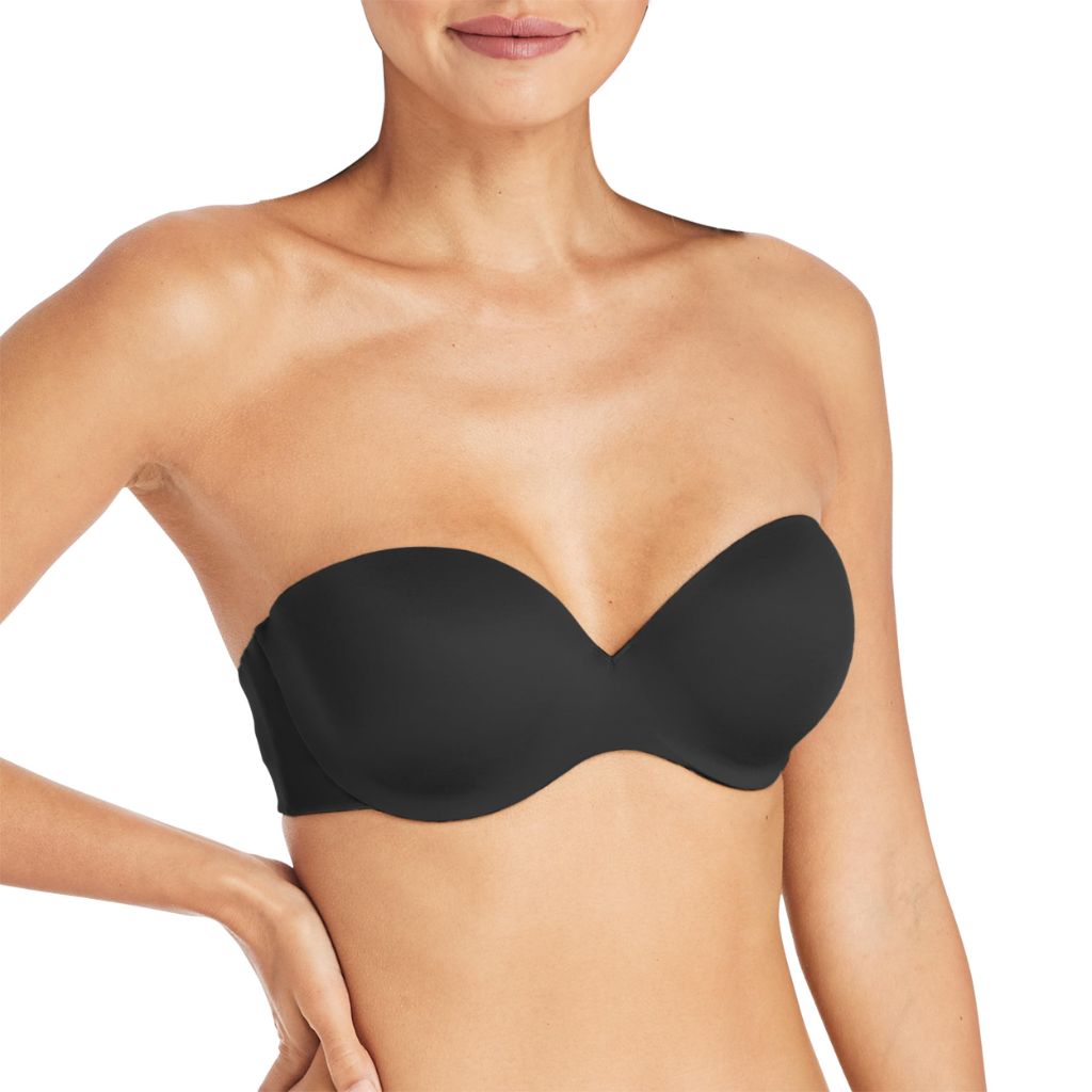 Maidenform Womens Love the Lift Demi Strapless Multiway 09417 bras, Black - size 34B