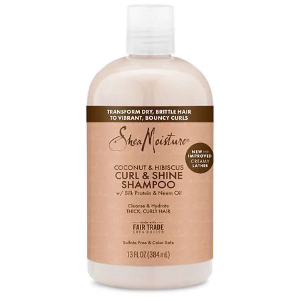 SheaMoisture Coconut and Hibiscus Curl and Shine Shampoo - 13 fl. oz.