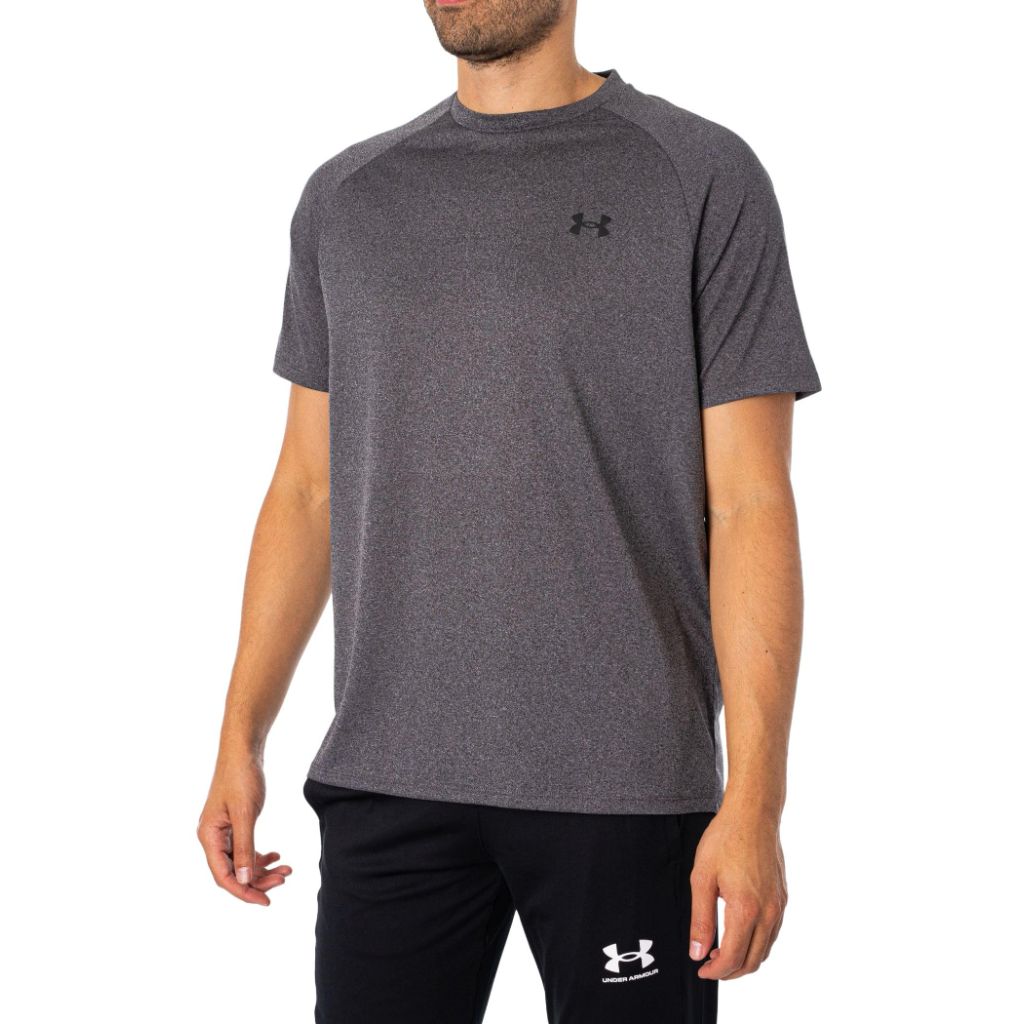 Under Armour Men's UA Tech Short Sleeve, Gray - size XL