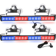 2 x 16.8 inch Emergency Strobe Light Bar. 32 LED 23 Flash Patterns
