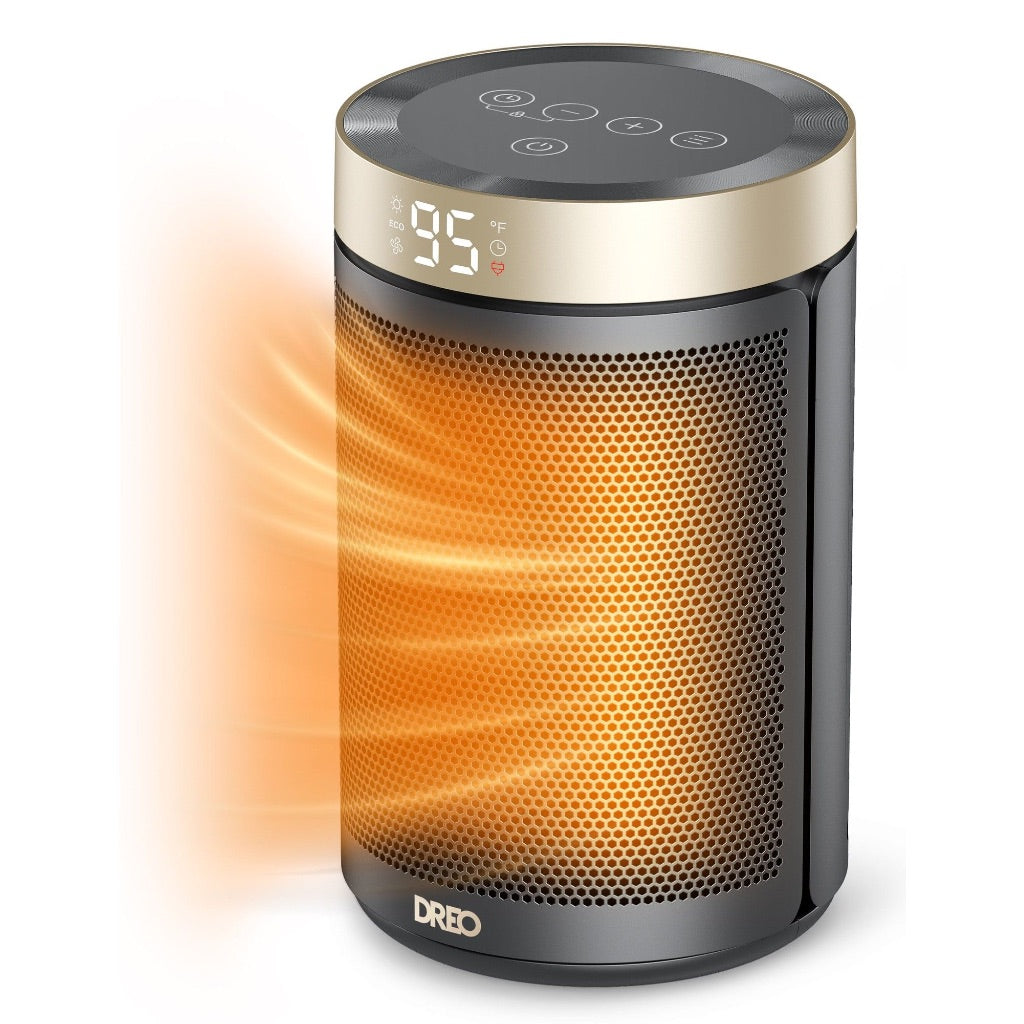 Dreo Portable Space Heater for Indoor Use with Thermostat, Digital Display, 12H Timer