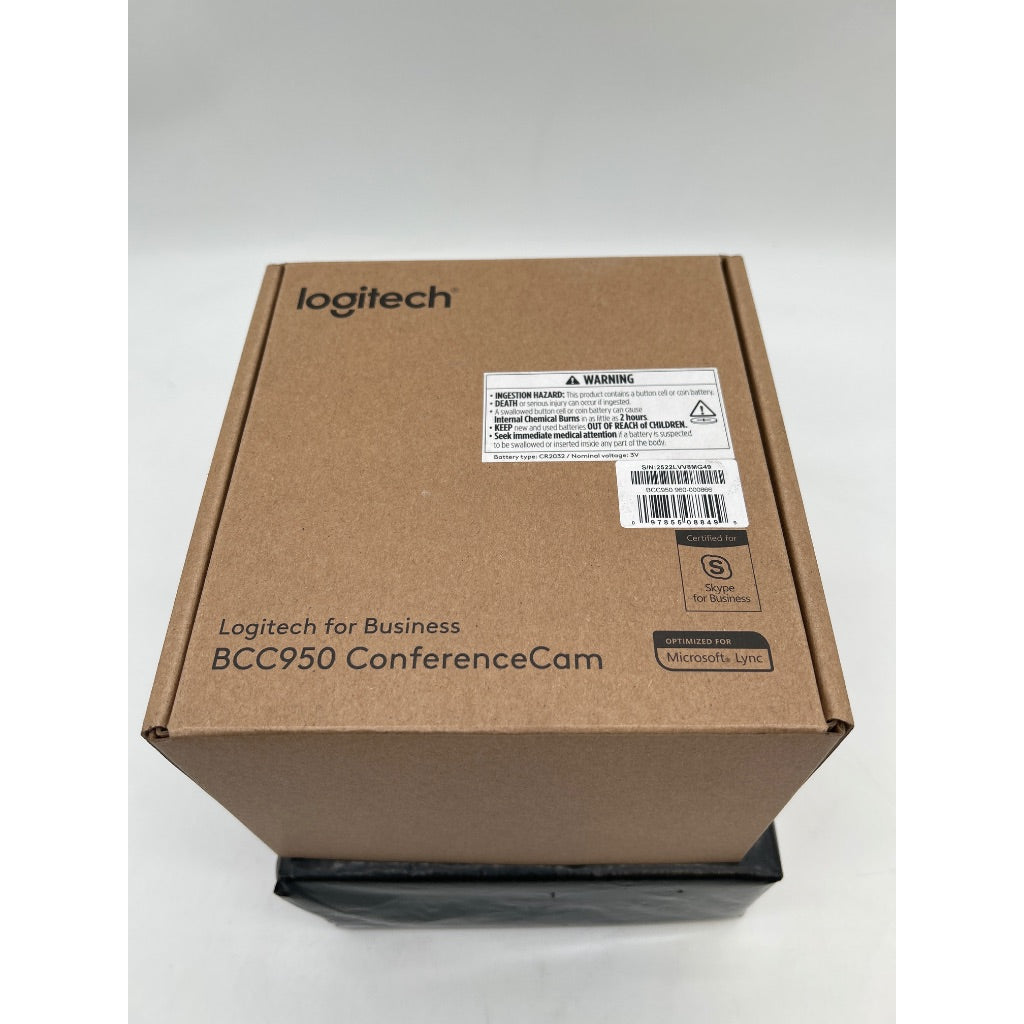 Logitech BCC950 ConferenceCam - Black