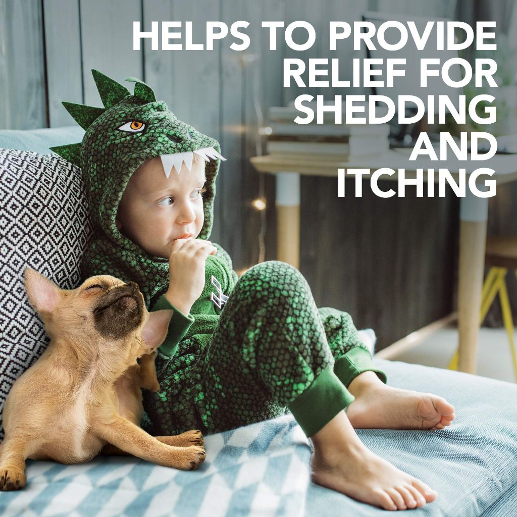 Vet's Best Healthy Coat Shed & Itch Relief for Dogs, 150 Chewable Tablets