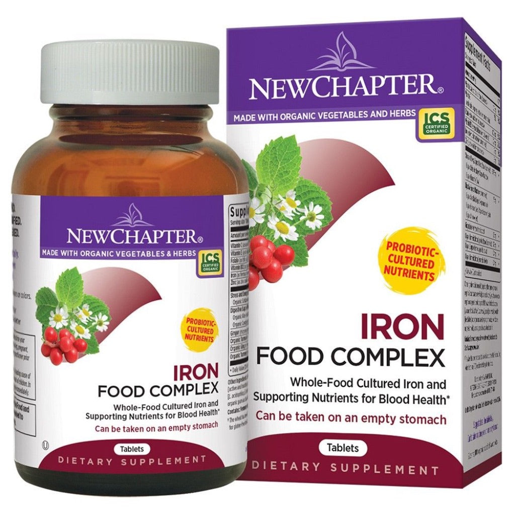 New Chapter Iron Food Complex - 60 Tablets
