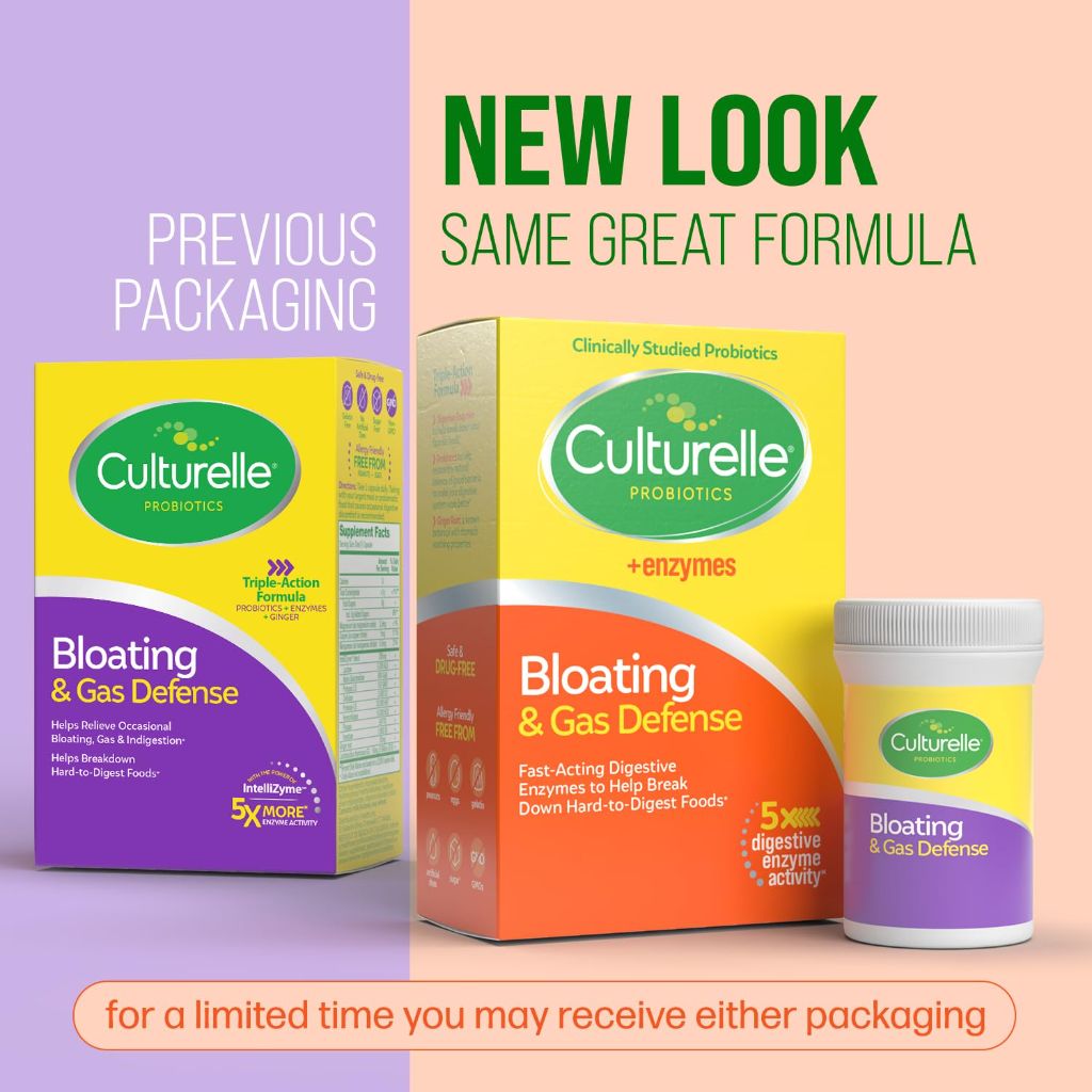 Culturelle Bloating & Gas Defense, 30 ct