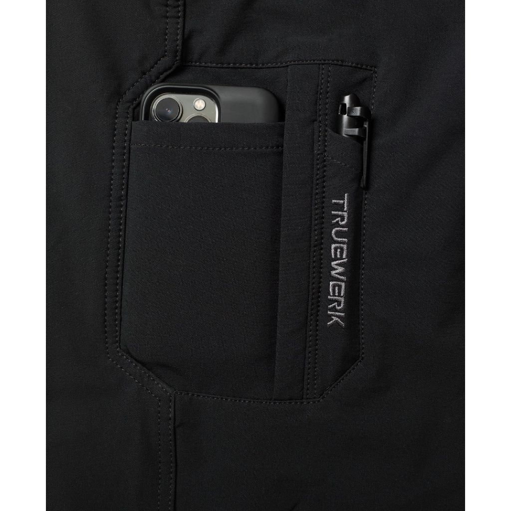 TRUEWERK Men's T2 WerkPant - 38W x 32L, Light Wolf Grey