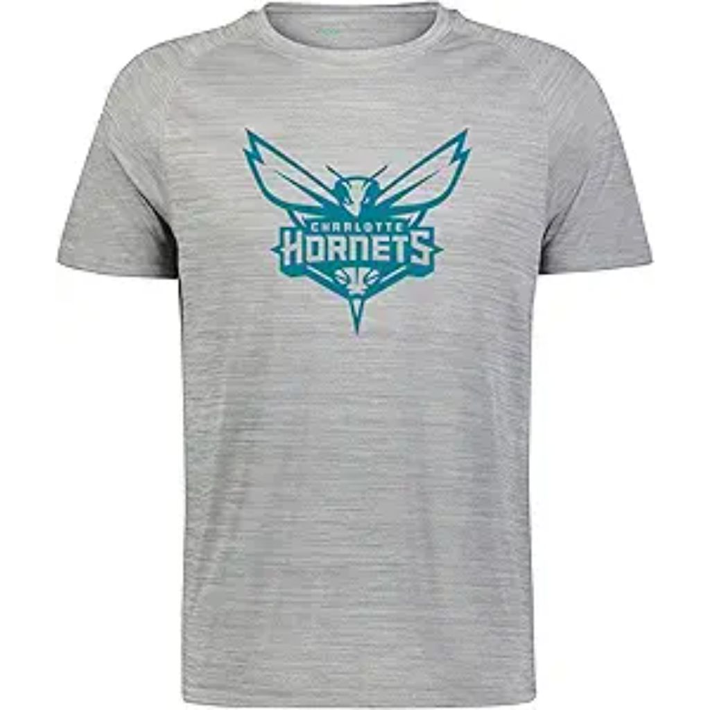 Holloway NBA Charlotte Hornets Women's All-Pro Tee, Gray, 2XL