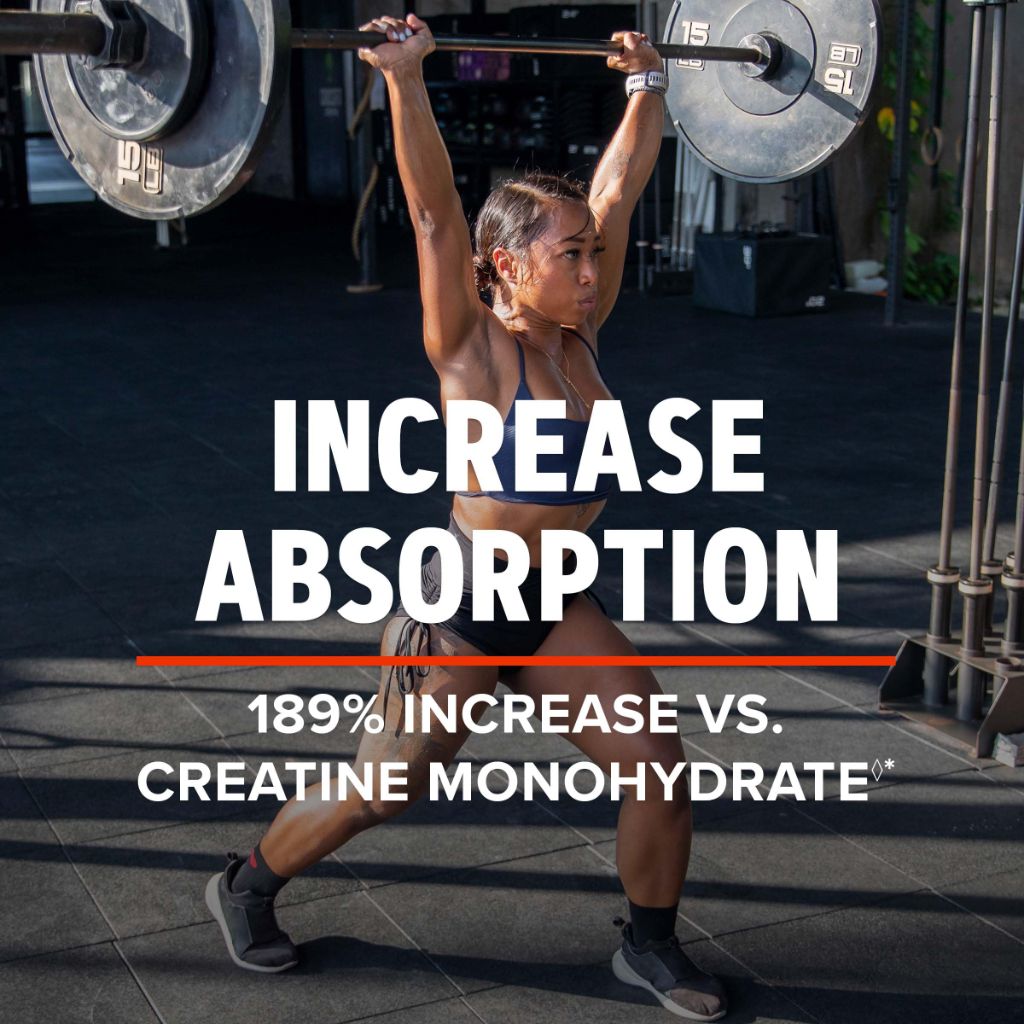 GNC AMP Creatine HCl 189, Targeted Muscle Builder and Recovery Supplement 480 Count - 2 Pk