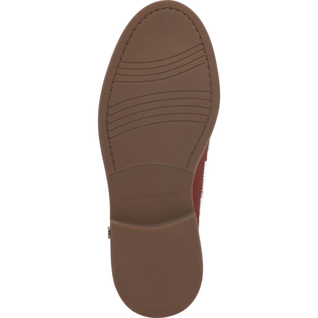 Lucky Brand Salima Leather Loafer, Bossa Nova, 8.5