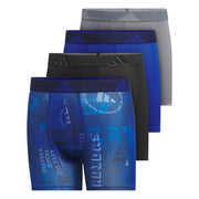 Adidas Youth Microfiber Boxer Brief (Multipack) Athletic Underwear for Kids Boys