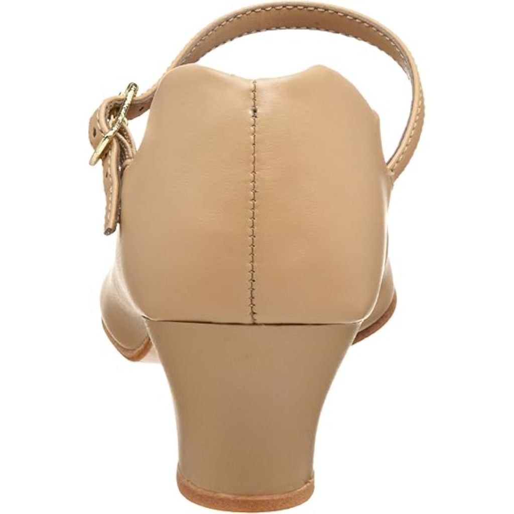 Capezio Women's Jr. Footlight Character Shoe (550) - Caramel, Size 5M