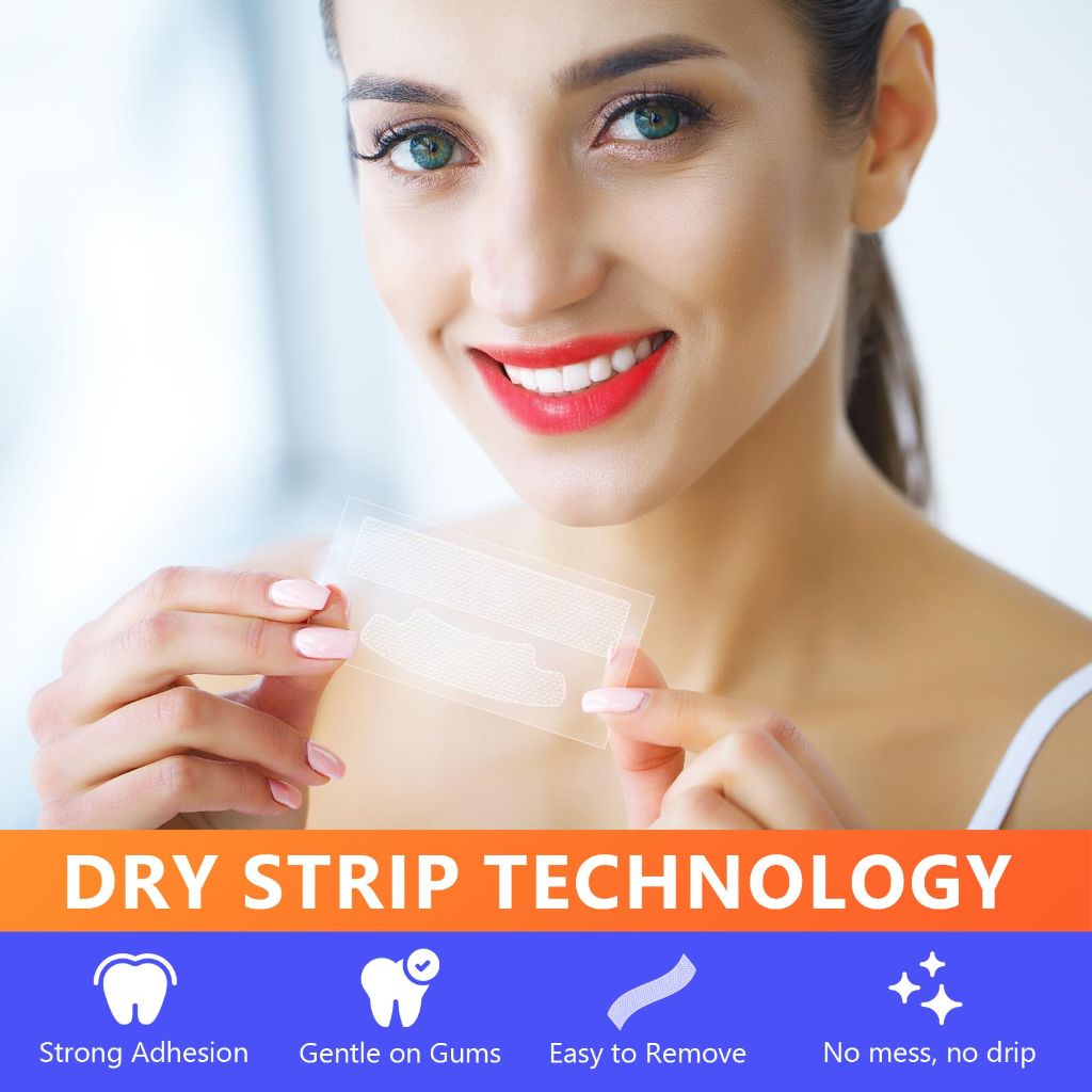 Teeth Whitening Strips, Mint - 18 Strips