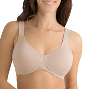 Fruit of the Loom Women's Anti-Gravity Wire-Free Bra, Sand, 38C
