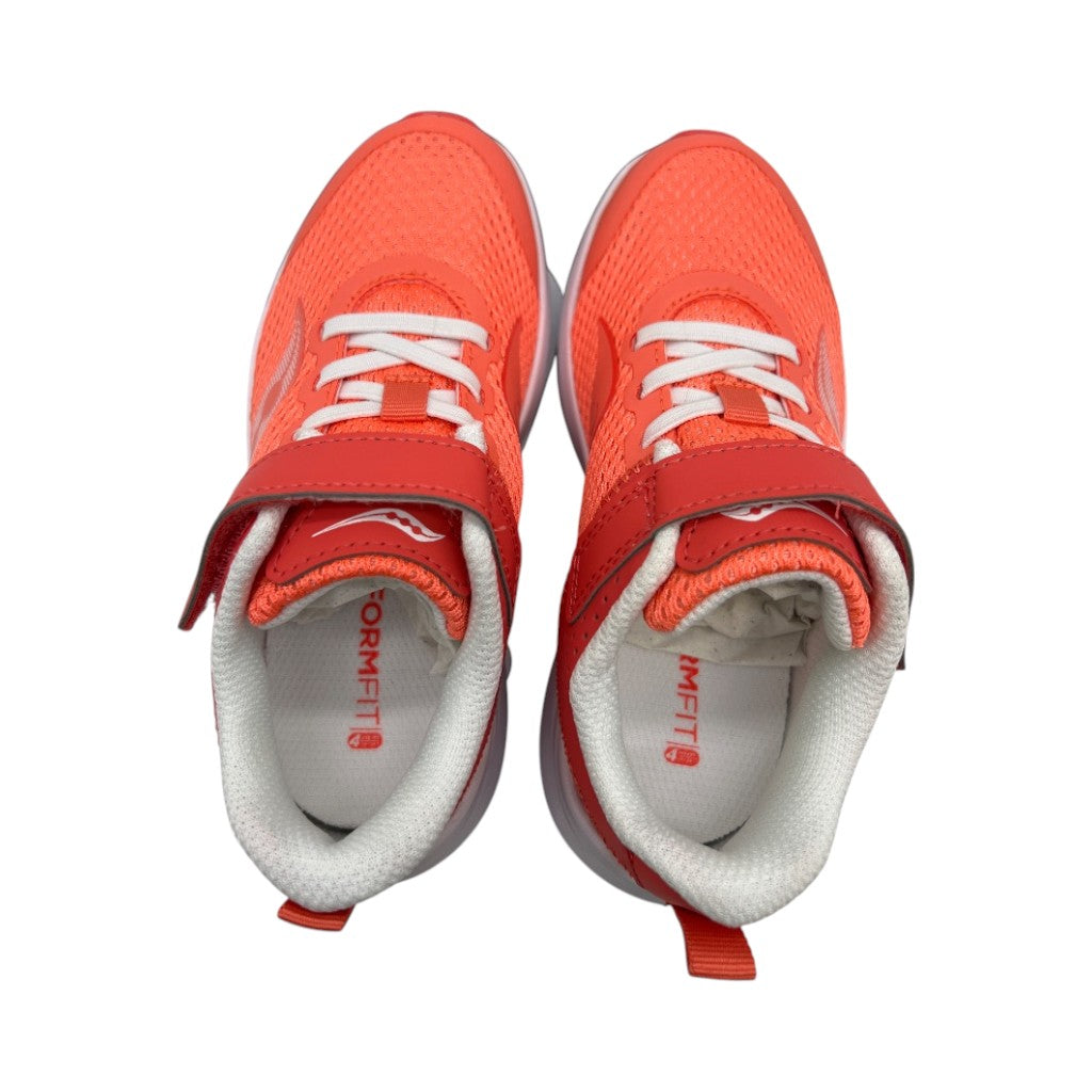 Saucony Kids Kinvara 14 A/C Sneakers, Size 11.5 M, Coral