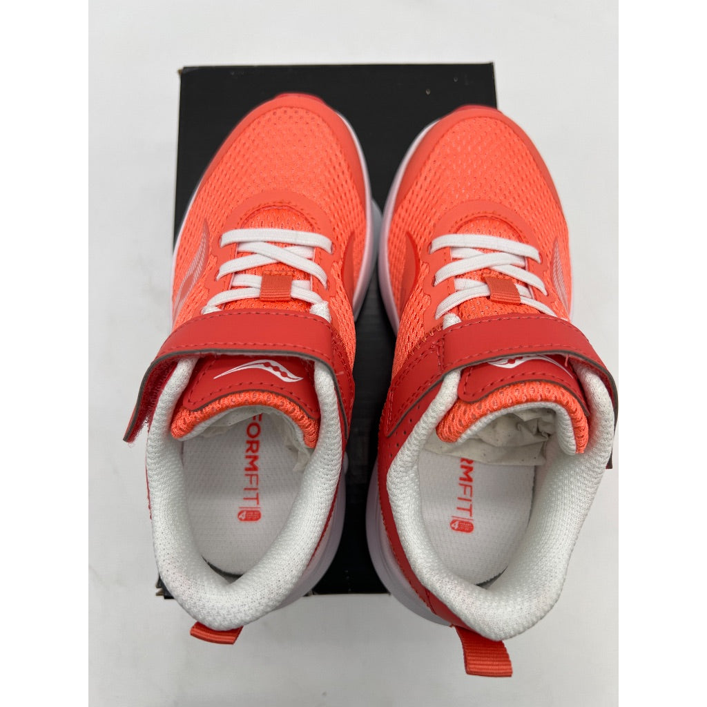 Saucony Kids Kinvara 14 A/C Sneakers, Coral SZ 11.5