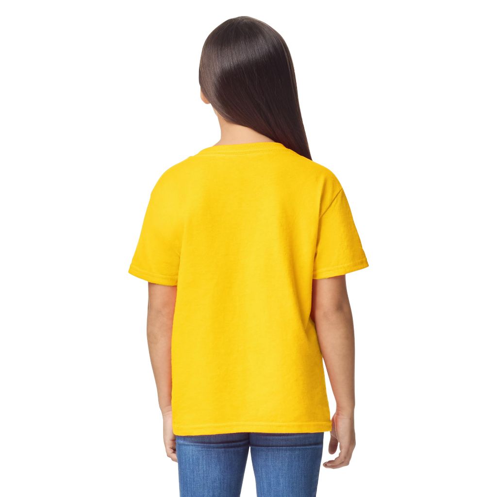 Gildan Youth DryBlend T-Shirt, Style G8000B, 2-Pack, Daisy, Small