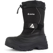SZ 7, Nextpath- Men's Snow Boots 12/14 inch Snow Boots For Men Waterproof | Black