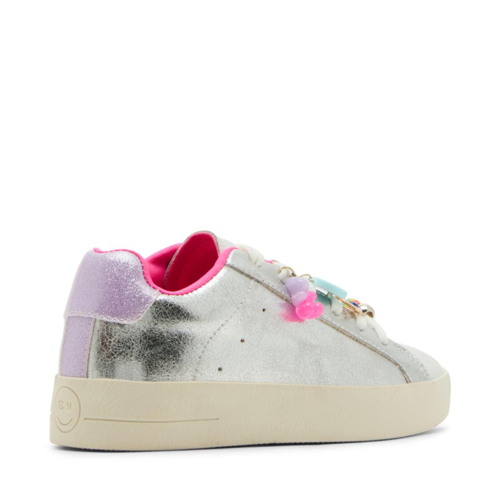 Steve Madden Girls Shoes JPoet, SIL Multi, 5