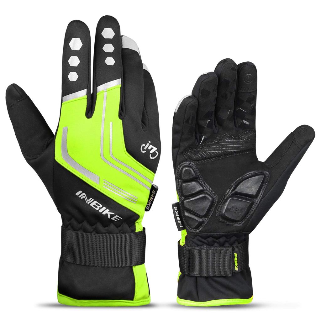 INBIKE Cycling Gloves for Men for Cold Weather Riding, XL