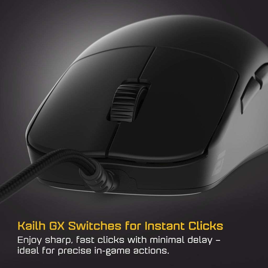 ENDGAME GEAR OP1 8k v2 Black – Esports Gaming Mouse with Cable