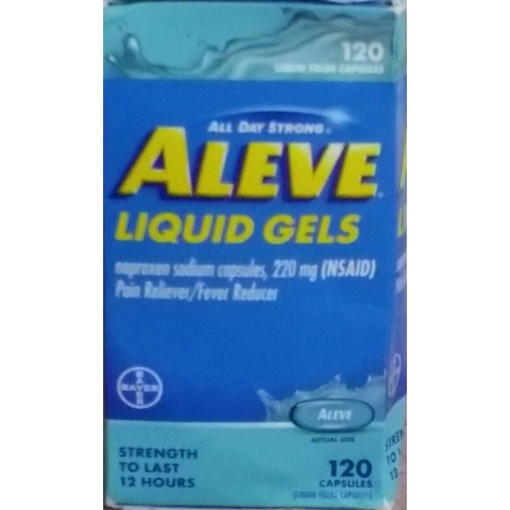 Aleve Liquid Gels  220mg (120 Count)