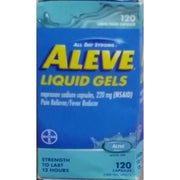 Aleve Liquid Gels  220mg (120 Count)
