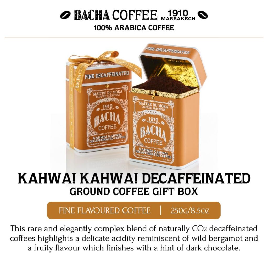 Bacha Coffee | Kahwa! Kahwa! Fine Flavoured, Ground Beans, Medium Dark Roast, 250g