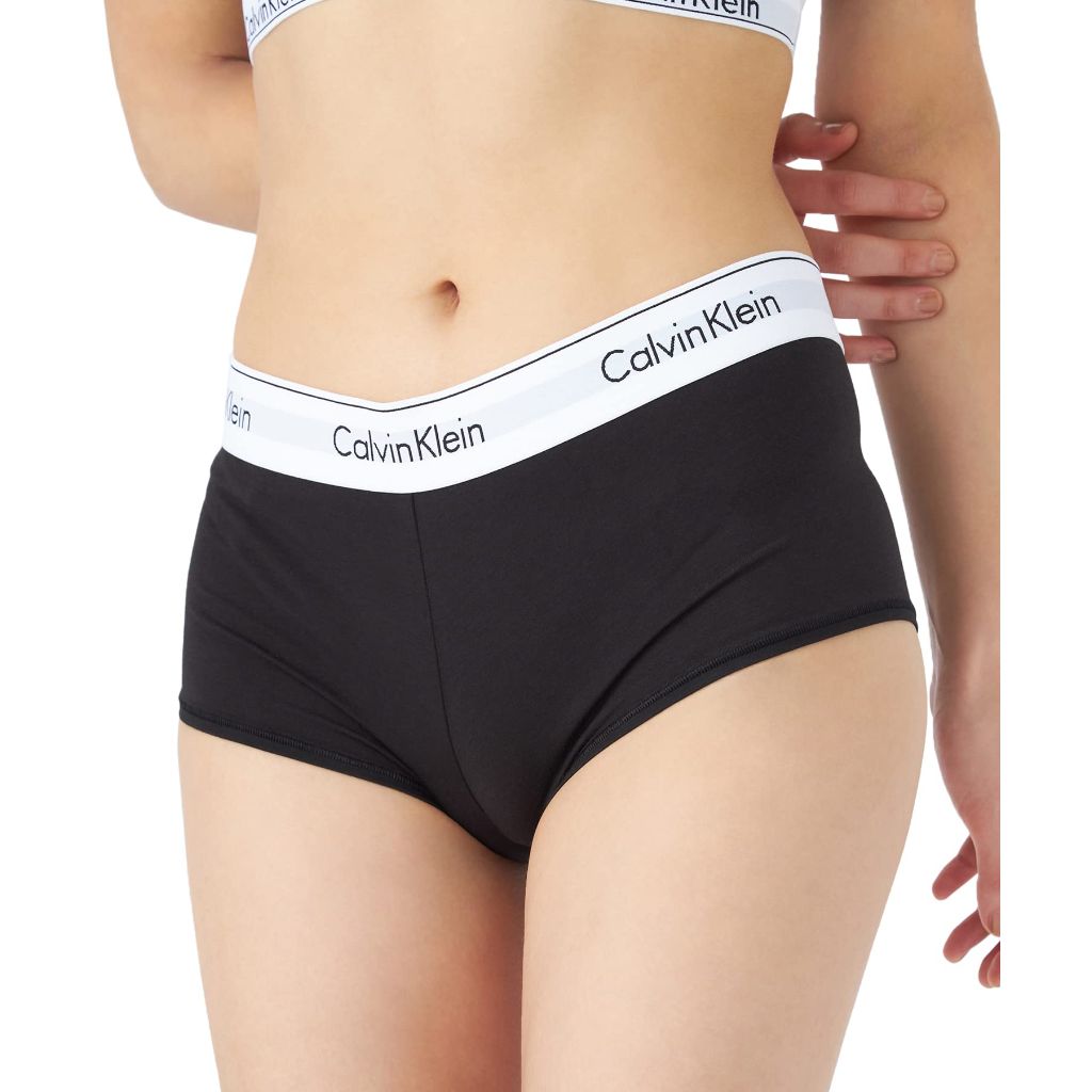 SZ S, Calvin Klein Women's Modern Cotton Short, Black