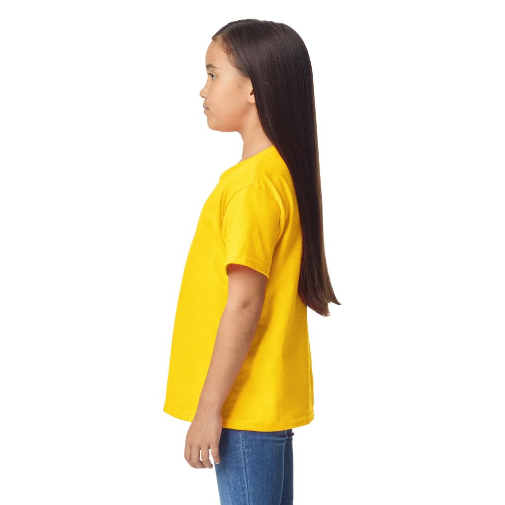Gildan Youth DryBlend T-Shirt, Style G8000B, 2-Pack, Daisy, Small