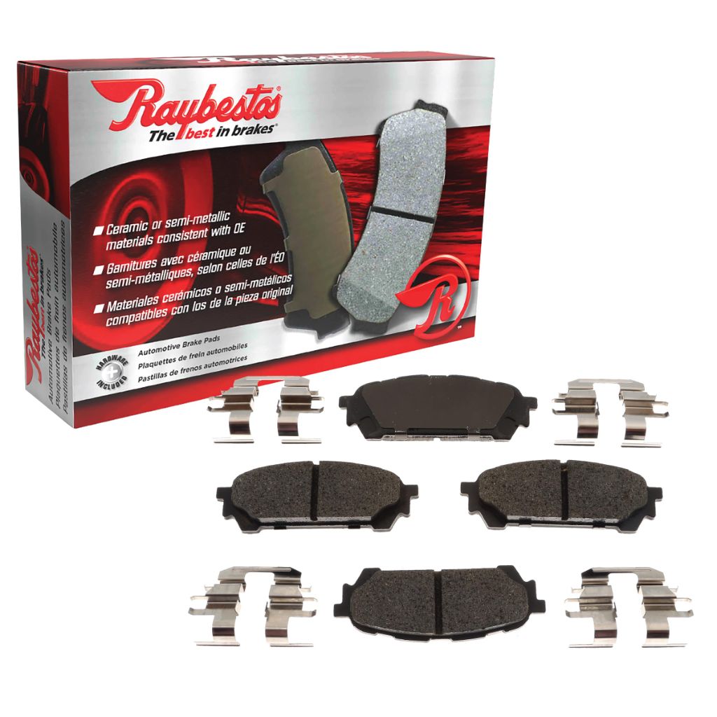 Raybestos R-Line Automotive Replacement Front Metallic Brake Pad Set