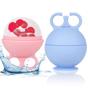 Ice Roller for Face, Neck, Body, and Eyes - 2 Pack (Pink & Blue)