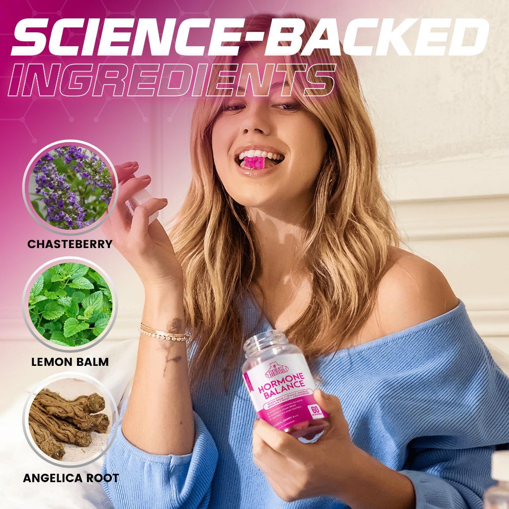 Bear Grips -Hormone Balance for Women , berry flavors 60ct.