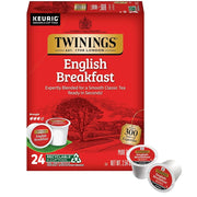 Twinings English Breakfast Black Tea K-Cup Pods for Keurig - 24ct