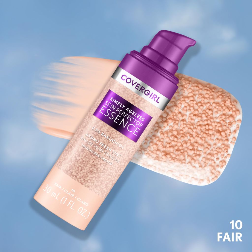 Covergirl Simply Ageless Skin Perfector Essence Foundation, 10 Fair - 1.0oz
