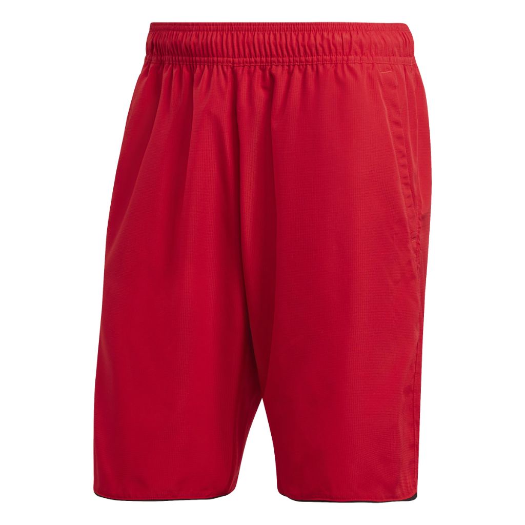 adidas Men's 9" Club Tennis Shorts - Better Scarlet, XS
