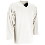 Champro Faceoff Polyester Hockey Jersey, White, Medium
