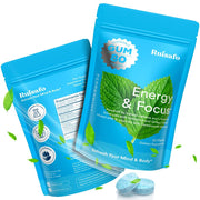 RUISAFO Energy Focus Gum | Peppermint | 90 pieces