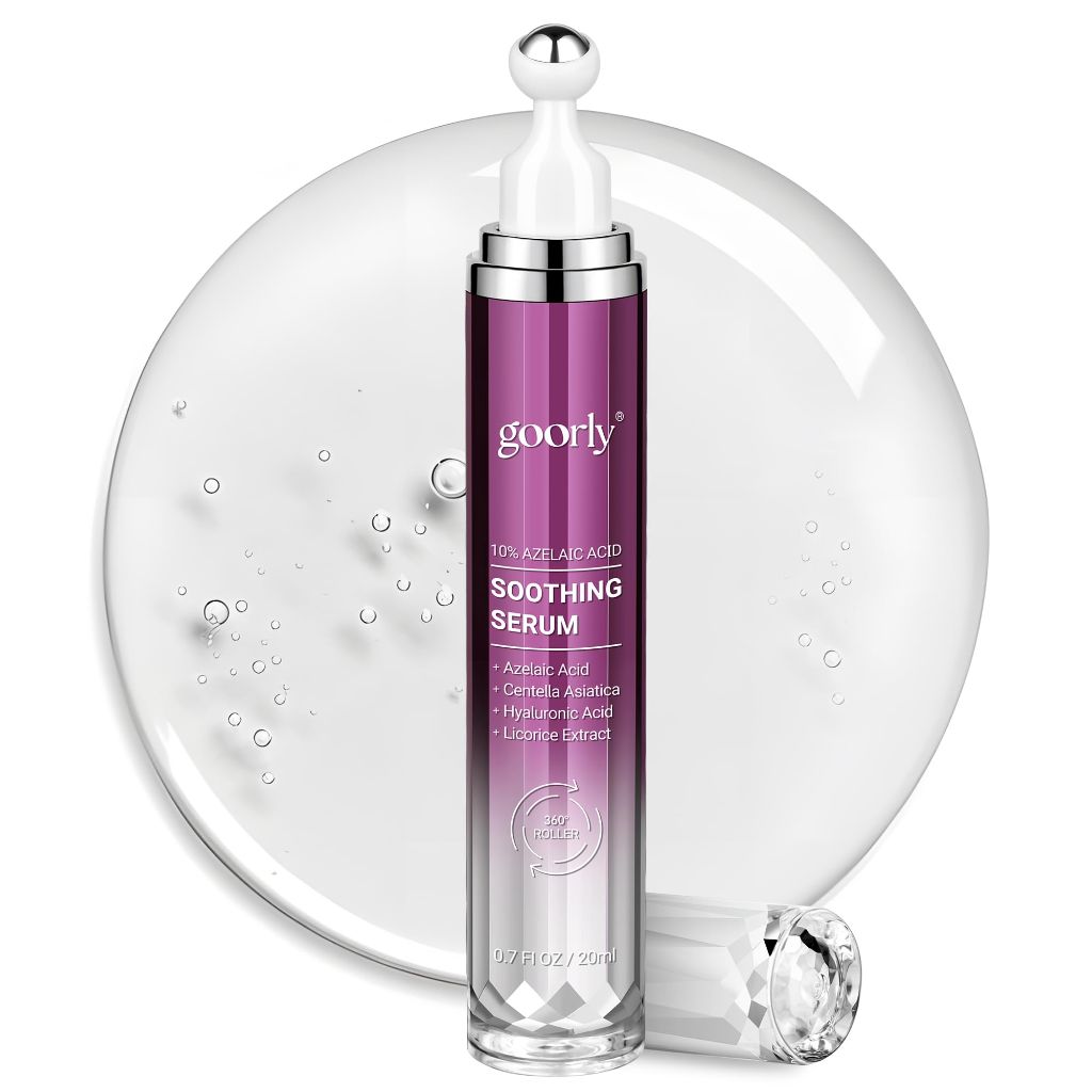 Goorly Soothing Serum 10% Azelaic Acid with 360° Roller (0.7 fl oz)