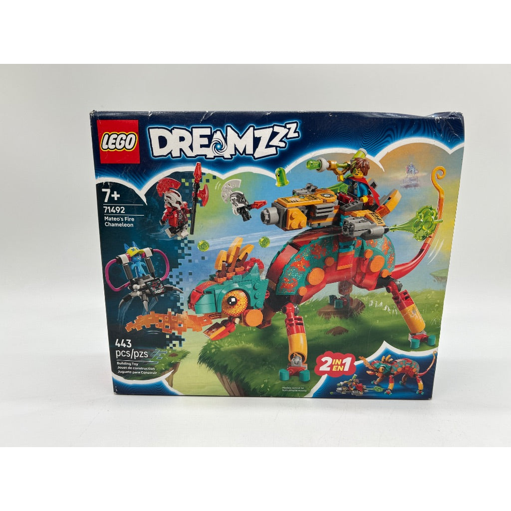 LEGO DREAMZzz: Mateo's Fire Chameleon - 443 Pieces (71492)