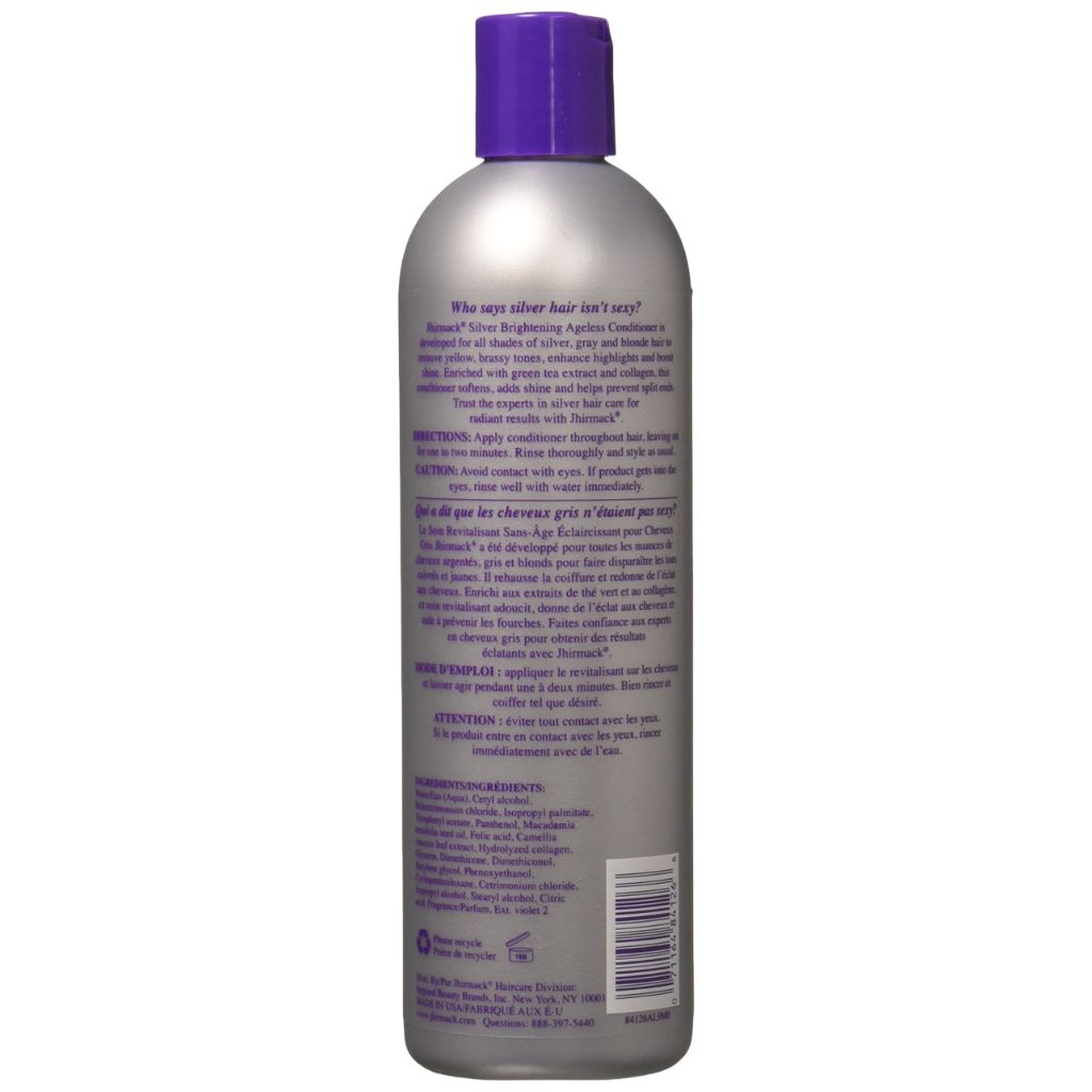 Hask Jhirmack Conditioner Silver Plus Ageless, 12 Ounce