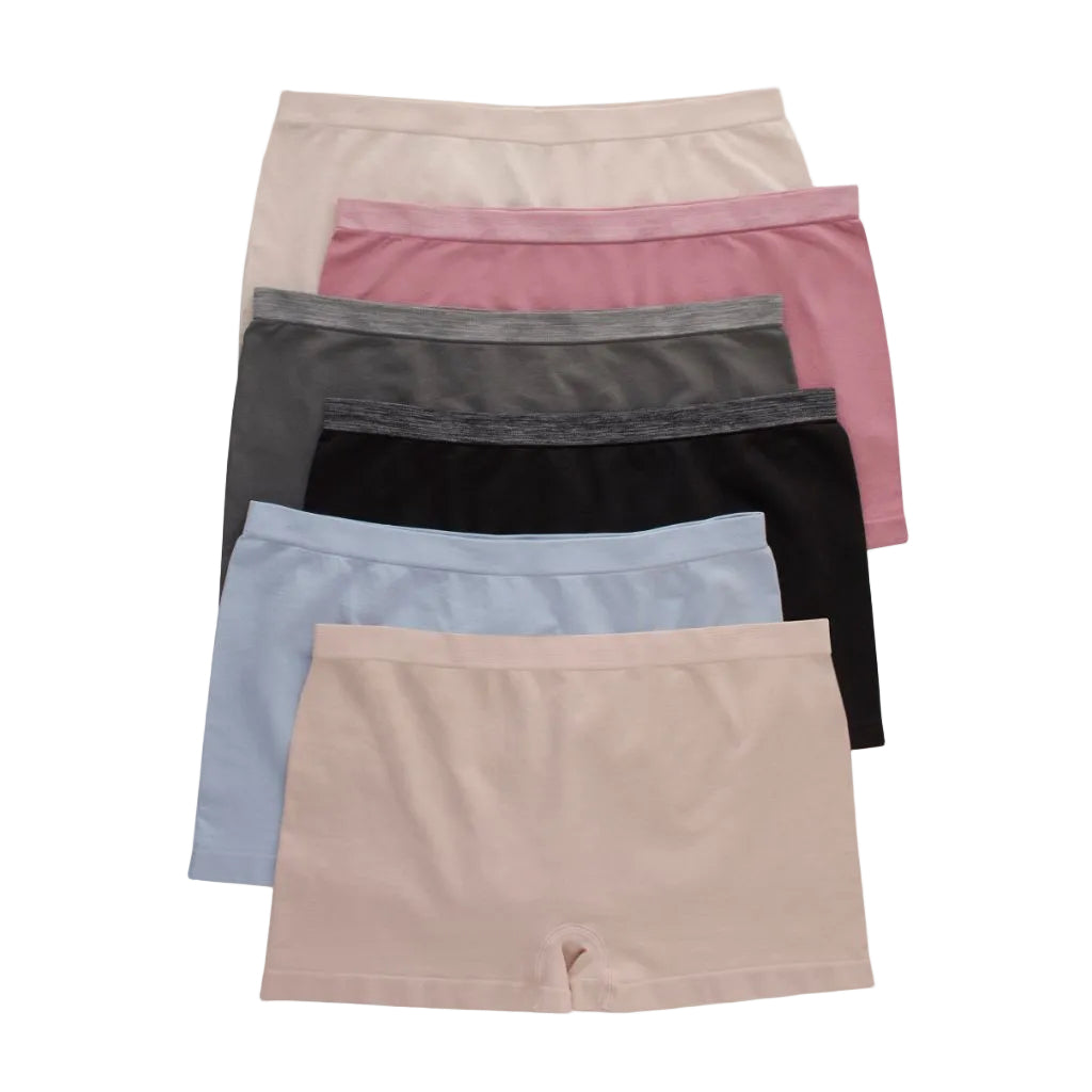 Hanes Women's Comfort Flex Fit Seamless Boy Short - Assorted Colors, Size L