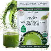 Encha Matcha - Ceremonial Grade Matcha Powder, (60g/2.12oz)