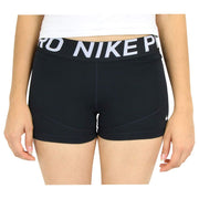 Nike Pro Women's 3" Training Shorts, Black/White - size M