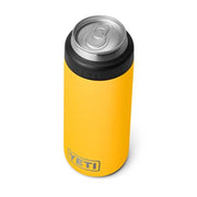 Yeti Rambler Colster Slim Can Insulator with Load-and-Lock Gasket, Alpine Yellow
