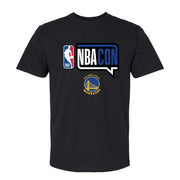 SZ M, NBA Con x Team Tee, Golden State Warriors | Black