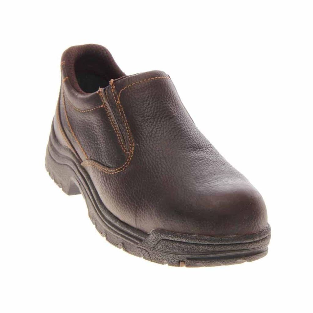 Timberland PRO Men's Titan Slip-On Alloy Safety Toe Work Shoes - Brown, Size 11.5 (53534)